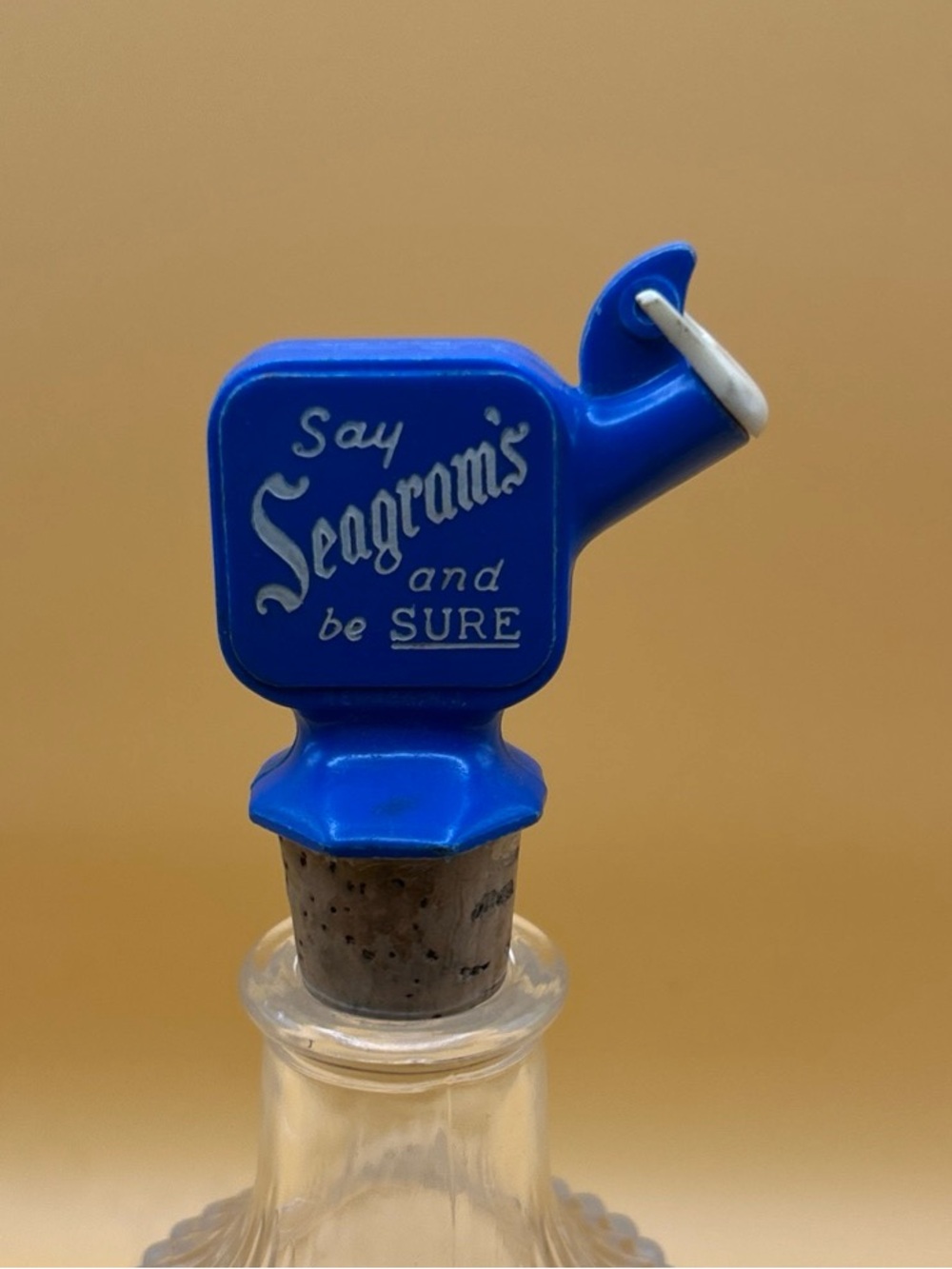 Royal Blue Bottle Stopper - Say Design